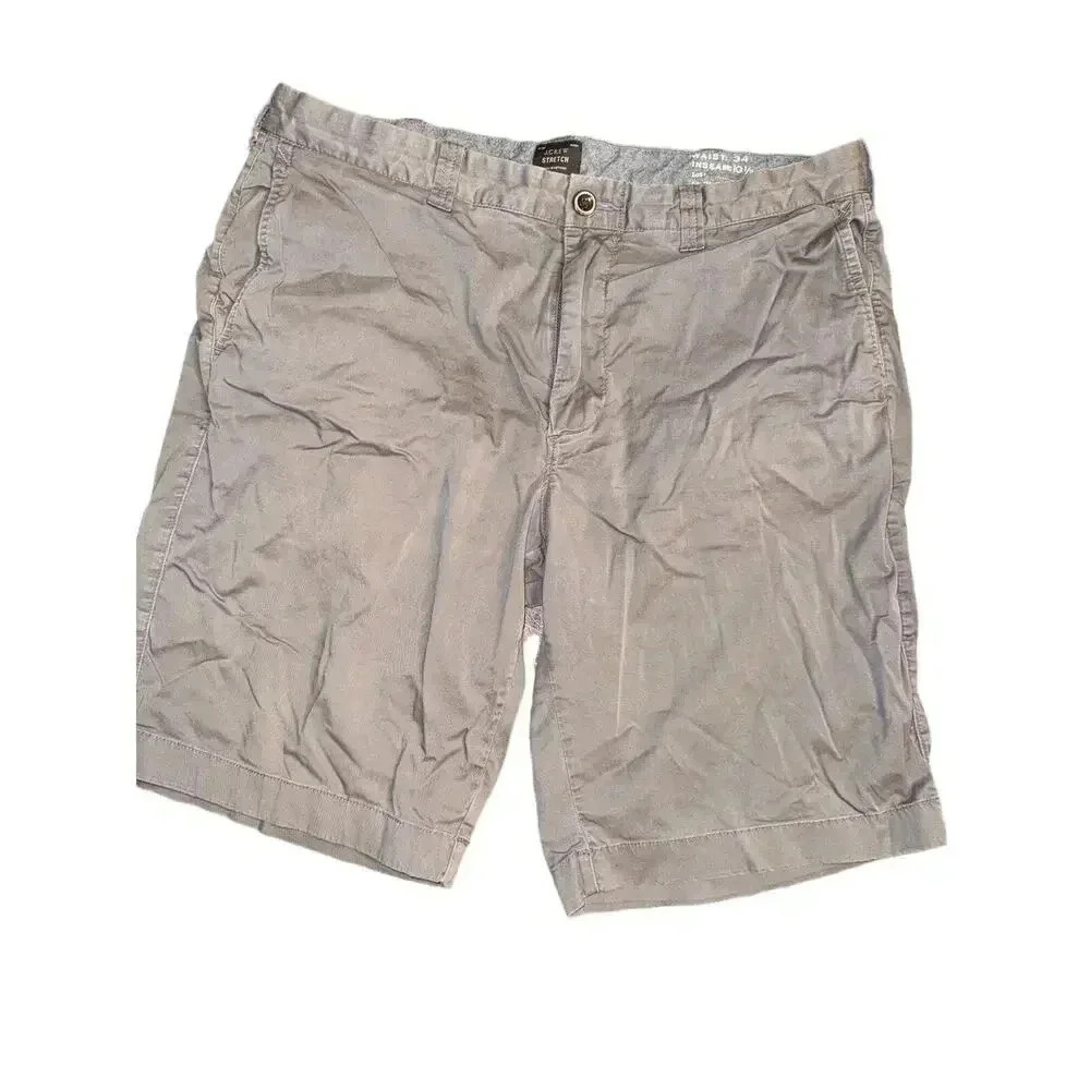 JCREW stretch shorts size 34 Gray